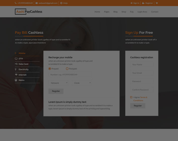 Aashi PayCashless Demo